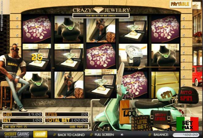 slot crazier jewerly