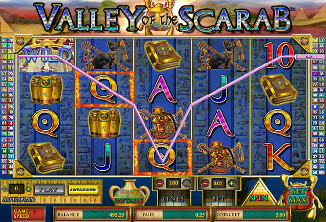 slot online gratis valley of the scarab